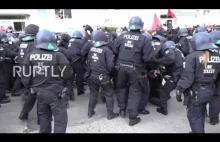 Antifa vs Niemiecka policja