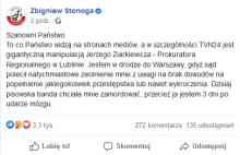 Zbigniew Stonoga wychodzi na wolność!