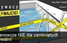 Stanowcze NIE dla zamkniętych pływalni!