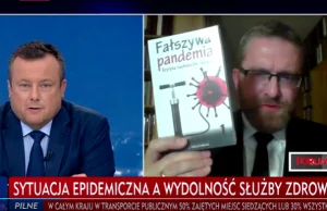 Braun zdjęty z wizji w „Forum” TVP Info. Promował książę o fałszywości pandemii