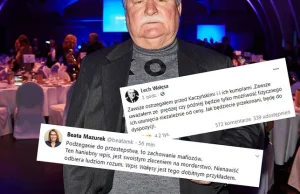 "Jest zleceniem na morderstwo". Mazurek ostro o wpisie Wałęsy