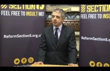 Rowan Atkinson o wolności słowa [ENG]