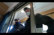 Interwencja policji w pociągu