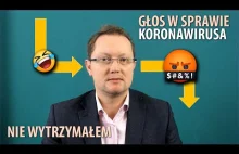 Głos w sprawie koronawirusa