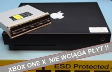 Xbox One X nie wciąga płyt. Naprawa mocarnej konsoli