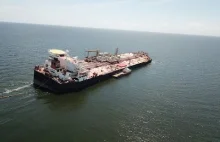 FSO Nabarima z 60 000 000 galonów ropy na pokładzie obecnie tonie