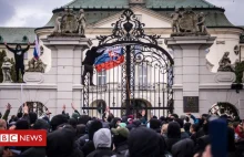 Słowacja: Protestujący zaatakowali budynek rządu [ENG]