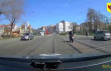Ucieczka na motocyku przed policją w Czeskiej Pradze