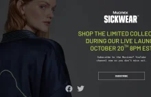 Producent leku na kaszel stworzył kolekcję odzieży Sickwear