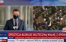 TVPIS: "OPOZYCJA SABOTUJE WALKĘ Z KORONAWIRUSEM"