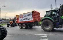 Policja nielegalnie zatrzymała protestujących rolników [foto, wideo