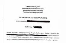 Patrycja W 2 lata dyskwalifikacji orzekła Komisja Dyscyplinarna PZSZACH