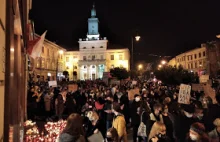 Protest kobiet w Lublinie