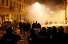 In Italy, thousands of protests against lockdown escalated into clashes...