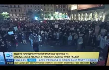 "Krzysztof Bosak wy********j" protest w sprawie zakazu aborcji