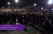 "Wiadomości" TVP - materiał o protestach aborcyjnych z dnia 24.10.2020