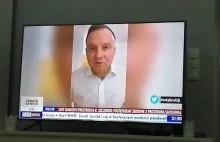 Andrzej Duda z potwierdzonym Covid 19