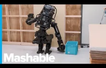 Humanoidalny robot szkoli się na pracownika budowlanego