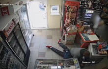 Napad na sklep z nożem w ręku w Ostródzie.