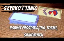 Żywica Epoksydowa DIY Prostokątna forma z silikonu Zrób to Sam