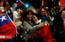 Chile - 78% głosujących w referendum opowiedziało się za zmianą konstytucji.