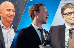 Bezos, Gates, Zuckerberg. Za każdym milionerem, który sam się stworzył