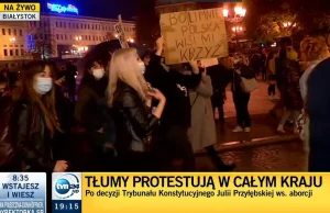 TVP oskarża TVN o stosowanie pasków grozy nazywając TK trybunałem Przyłębskiej