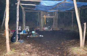 Ruda Śląska: Policja rozbiła nielegalną dyskotekę w lesie