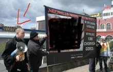 Antifa przegoniona z demonstracji w Wałbrzychu