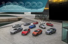 Lexus sprzedał 1 000 000 samochodów w Europie... przez 30 lat