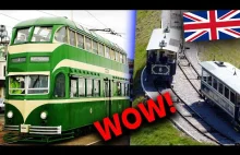 Najbardziej UNIKATOWE tramwaje w Europie - sieć tramwajowa w Wielkiej Brytanii