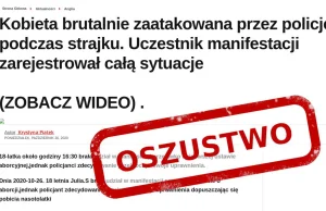 Oszukujo na #strajkkobiet i wyłudzają dane