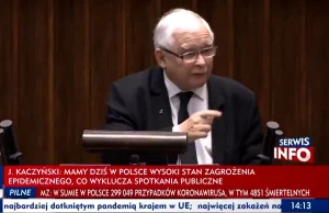 Kaczyński wyjaśnił, skąd wzięły się protesty. Żeby bronić brudnych...