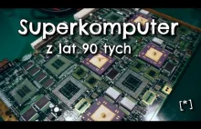 Superkomputer z lat 90 tych. Silicon Graphics.