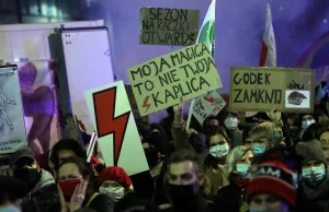 Doradca Czarnka: Protestujący nie są Polakami. Potrzeba im surowej kary