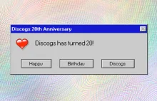 Discogs kończy właśnie 20 lat!