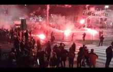 Atak na protestujących na rondzie gen. Charles’a de Gaulle’a "od środka"