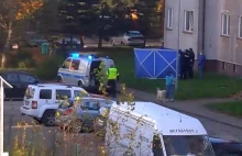 Gdańsk. Poszukiwany przez policję wypadł z okna mieszkania
