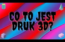 CO TO JEST DRUK 3D? I JEGO PODSTAWOWE RODZAJE?