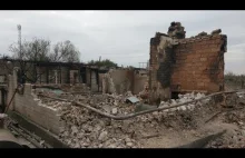 Pożary w obwodzie ługańskim - film z Donbasu