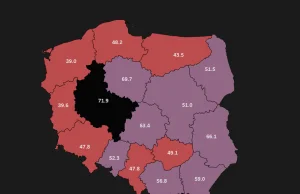 Wielkopolska jako pierwsze województwo spełnia kryteria 'czarnej' strefy