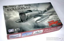 Inbox |Victory 357 Hawk Ekranoplan / 1:72 / AMP