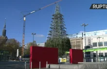 Władze Dortmundu nakazały rozbiórkę najwyższej świąteczniej choinki na świecie.