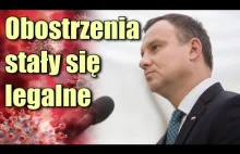 Prezydent Duda podpisał ustawę legalizującą obostrzenia