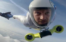 Zobacz, jak wygląda lot w wingsuicie i z silnikiem elektrycznym od BMW