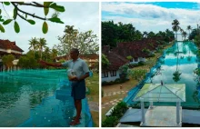 Hotel zamienia luksusowy basen w staw hodowlany, aby przetrwać pandemię