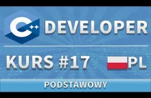 C++ DEVELOPER | KURS #17 | Konstruktory