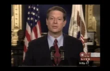 Przemówienie Al Gore wybranego na prezydenta w 2000 roku - po 36 dniach liczenia
