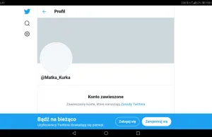 Twitter zablokował konto Matki Kurki