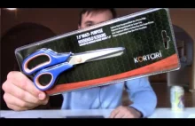 Jak otworzyć zapakowane nożyczki bez nożyczek